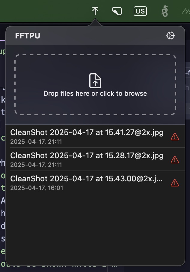 Application progress