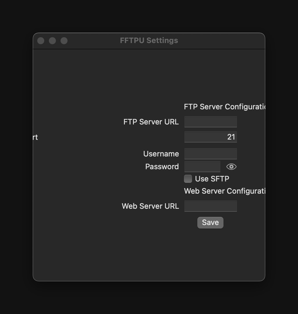 Settings misaligned